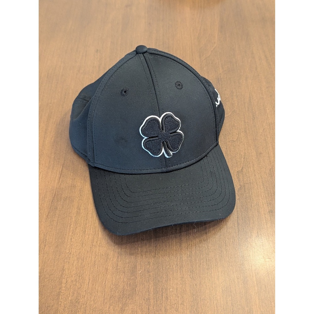 Black Clover Live Lucky Golf Hat Black Clover Logo L/XL Stretch Fit Cap